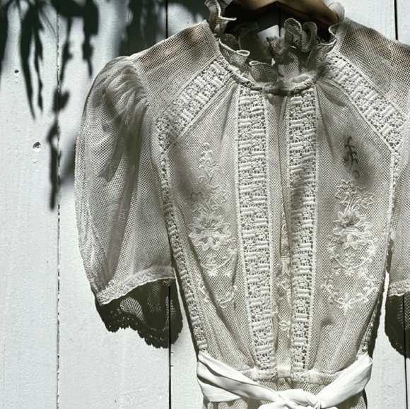 St. Roche Tomi Dress in Ivory, size 10 - Picture 4 of 12